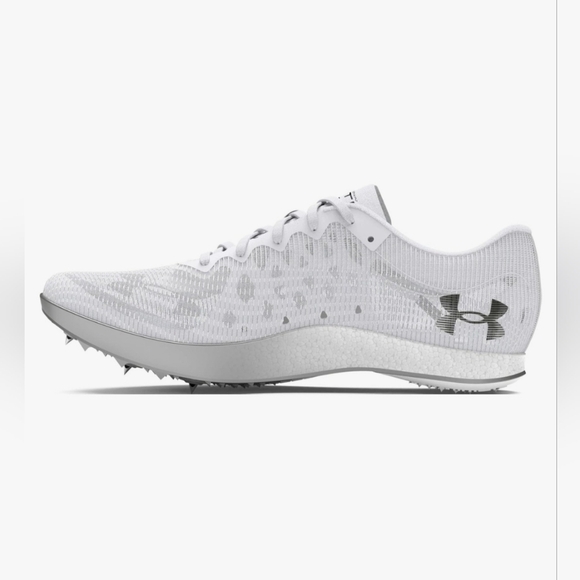 NWT Under Armour Shakedown Elite Breeze White Track MEN’S 8 WMN’S 9.5 - Picture 3 of 10